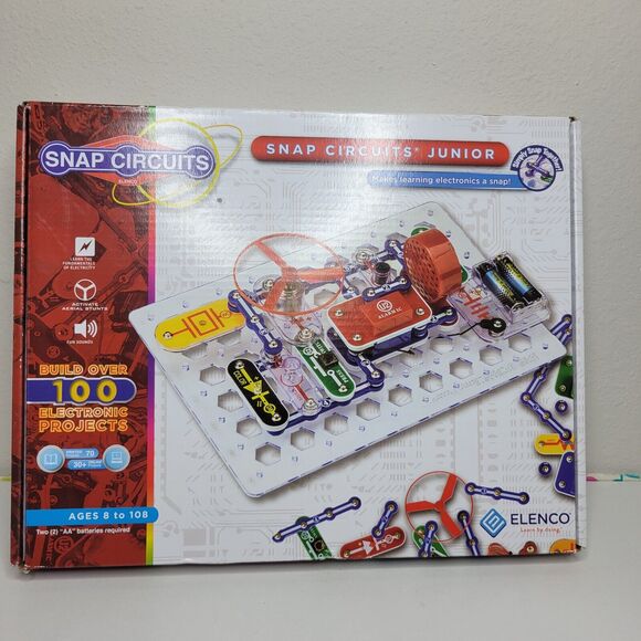 ELENCO Snap Circuits Jr. 100 Experiments Electronics Discovery Kit - Picture 1 of 7